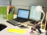 Kancelář, kancelářský stůl, počítač - ilustrační foto