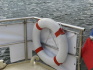 Záchranný kruh, loď, jachta - ilustrační foto
