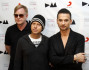 Ilustrační foto - Členové britské skupiny Depeche Mode. Zleva: Andrew Fletcher, Martin Gore a Dave Gahan.