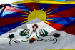 Celosvětová akce Vlajka pro Tibet - ilustrační foto.