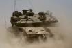 Ilustrační foto - Tank izraelské armády. Ilustrační foto. 