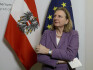 Rakouská ministryně zahraničí Karin Kneisslová.