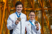 Evropské sportovní hry, 22. června 2019 v Minsku. Čeští střelci Aneta Brabcová a Filip Nepejchal získali bronzovou medaili v soutěži smíšených družstev ve vzduchové pušce.