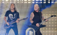 Ilustrační foto - Americká metalová kapela Metallica vystoupila 18. srpna 2019 v Praze. Zleva je kytarista Kirk Hammett a kytarista a zpěvák James Hetfield.