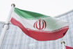 Íránská vlajka. Ilustrační foto. 