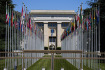 Sídlo OSN v Ženevě.