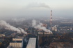 Komíny, emise, průmysl znečištění ovzduší - ilustrační foto.