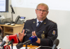Ředitel krajského policejního ředitelství Jaromír Kníže vystoupil 24. června 2021 v Ústí nad Labem na tiskové konferenci k okolnostem zákroku policie v Teplicích, po kterém zemřel Rom.