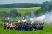 Bitevní scéna nazvaná \"Korunní princ Albert Saský v bitvě u Hradce Králové 1866\" na motivy skutečných historických událostí z prusko-rakouského střetu se uskutečnila 3. července 2021 v Chlumu u příležitosti 155. výročí bitvy u Hradce Králové.