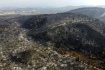 Ilustrační foto - Následky lesního požáru na řeckém ostrově Euboia, 11. srpna 2021.