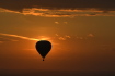 Let horkovzdušným balonem - ilustrační foto.