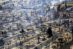 Oblast Boulder County zničená požárem. (snímek z 31. prosince 2021)