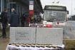 Slavnostní zahájení stavby trolejbusové tratě Palmovka – Prosek a Letňany – Čakovice v rámci projektu elektrifikace autobusové linky č. 140 Palmovka – Miškovice, 10. ledna 2022 v Praze.