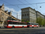 Symbolické předání tramvají a trolejbusů městu Charkov, 2. května 2022 v Brně. 