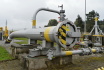 Zásobník plynu RWE, zemní plyn, kavernový zásobník, plynovod, vstupní objekt s čistící komorou - ilustrační foto