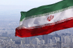 Ilustrační foto - Íránská vlajka nad Teheránem. Ilustrační foto. 
