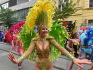 Karnevalovým průvodem pokračoval třídenní Brasil Fest Brno, 6. srpna 2022.