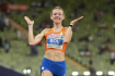 Ilustrační foto - Nizozemská atletka Femke Bolová po vítězství v běhu na 400 metrů na ME v Mnichově, 17. srpna 2022.