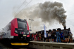 Jihomoravský kraj představil první elektrické vlaky od Škody Plzeň, které si objednal pro provoz spojů z Brna po nejvytíženějších elektrifikovaných tratích, 28. srpna 2022, Brno.