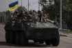 Ilustrační foto - Ukrajinští vojáci v doněcké oblasti. 