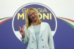 Ilustrační foto - Šéfka pravicové strany Bratři Itálie Giorgia Meloniová vystoupila po italských parlamentních volbách ve volebním sídle své strany v Římě, 26. září 2022.