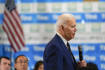 Ilustrační foto - Prezident USA Joe Biden na akci Demokratické strany v Oregonu 14. října 2022.