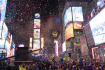 Novoroční oslavy na Times Square v New Yorku.