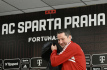 Trenér Brian Priske vystoupil na tiskové konferenci k zahájení lednového bloku zimní přípravy fotbalistů Sparty Praha, 5. ledna 2023, Praha.