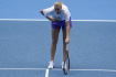 Tenisový grandslamový turnaj Australian Open v Melbourne,1. kolo, 15. ledna 2023. Česká tenistka Petra Kvitová při tréninku.