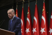 Turecký prezident Recep Tayyip Erdogan v Ankaře 23. ledna 2023.


