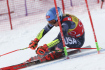 Americká lyžařka Mikaela Shiffrinová 11. kole slalomu SP v Kronplatzu, 25. ledna 2023.