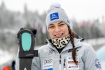 Česká lyžařka Martina Dubovská po tréninku před začátkem Světového poháru ve Špindlerově Mlýně, 27. ledna 2023, Trutnovsko.