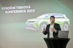 Vedoucí českého zastoupení automobilky Škoda Auto Jan Maláček vystoupil na tiskové konferenci ke shrnutí roku 2022 a strategickému výhledu na rok 2023, 2. února 2023, Praha.