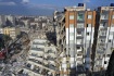 Následky zemětřesení v tureckém městě Antakya, 10. února 2023. 
