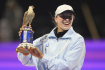 Ilustrační foto - Tenisový turnaj žen v Dauhá, finále dvouhr, 18. února 2023. Světová jednička Iga Šwiateková  z Polska obhájila titul.