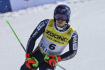Mistrovství světa ve sjezdovém lyžování v Courchevelu (Francie), slalom mužů, 19. února 2023. Nor Henrik Kristoffersen. 