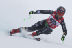 Italka Sofia Goggiaová zvítězila v závodě Světového poháru ve sjezdovém lyžování ve švýcarské Crans Montaně 26. února 2023.
