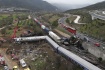 Srážka vlaků u řeckého města Larisa, 1. března 2023.