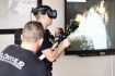 Pardubičtí hasiči pomocí virtuální reality trénovali hašení požárů, 23. února 2023, Pardubice.