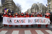 Ilustrační foto - Demonstrace v Paříži proti návrhu důchodové reformy, 7. března 2023.