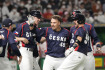 World Baseball Classic - skupina B v Tokiu: Česko - Čína. Na snímku čeští hráči v Japonsku 10. března 2023.