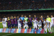 Utkání La Ligy Barcelona - Real Madrid. Na snímku společné foto fotbalistů v Barceloně 19. března 2023.