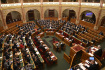 Hlasování maďarského parlamentu o přistoupení Finska k NATO, 27. března 2023.