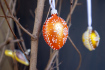 Výrobce foukaných a ručně zdobených vánočních ozdob Koulier vytvořil kolekci skleněných ozdob s velikonočními motivy, 5. dubna 2023, Oflenda.