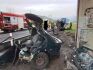 Hasiči zasahovali 20. dubna 2023 u nehody osobního auta, které narazilo do svodidel u Řehlovic na Ústecku. Jeden člověk byl vážně zraněn.