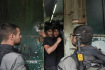 Hádka mezi Palestinci a izraelskou policií na snímku z 18. května 2023.