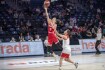 Přípravný turnaj basketbalistek: Česko - Turecko, 25. května 2023, Istanbul. Vlevo Eliška Hamzová z ČR.