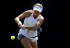 Tenisový turnaj Wimbledon, 3. července 2023, Londýn. Česká tenistka Linda Fruhvirtová v utkání úvodního kola.