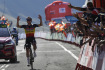 Cyklistický závod Vuelta - 14. etapa (Sauveterre-de-Béarn - Larra-Belagua, 156,2 km), 9. září 2023. Vítěz etapy Remco Evenepoel z Belgie. 