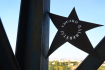 Odhalení hvězdy malíře Eduarda Halberštáta na Jantarovém schodišti slávy, 29. září 2023, schodiště Bolt Tower, Dolní oblast Vítkovic, Ostrava.